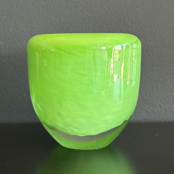 Nachtmann Green Crystal Heavy Votive - Picture 9 of 13